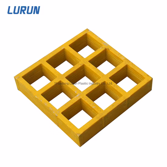 Fiberglass Grating Pultruded Anti-Slip Custom Fiberglass Grating FRP/GRP Pultruded Gratings