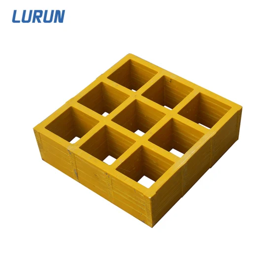 Factory Manufacture Strong Load Capacity Moulded Anti-Corrosion FRP Grating for Trees Protection